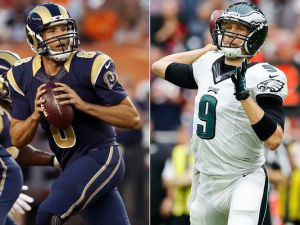 Nick Foles is now a St. Louis Ram and Sam Bradford is slated to be the Eagles starting QB in 2015.