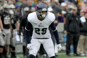 Rice CB Bryce Callahan is one of the more underrated prospects in this draft, I have him as my 81st ranked player overall on my Big Board. 