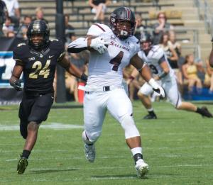 Southern Illinois TE/H-Back MyCole Pruitt is a prospect that reminds me of current NFL TE Charles Clay.