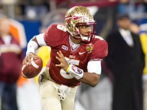 I have FSU QB Jameis Winston going to the Bucs with the number one overall pick. 